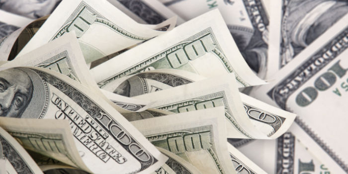 US 100 dollar bills, money, jackpot